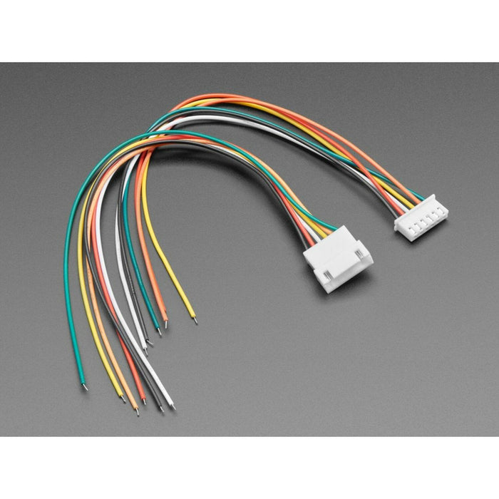 2.5mm Pitch 6-pin Cable Matching Pair - JST XH compatible