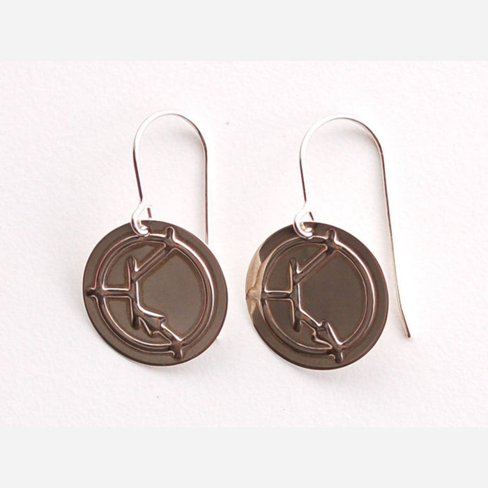 Silver Bipolar Earrings - NPN / PNP