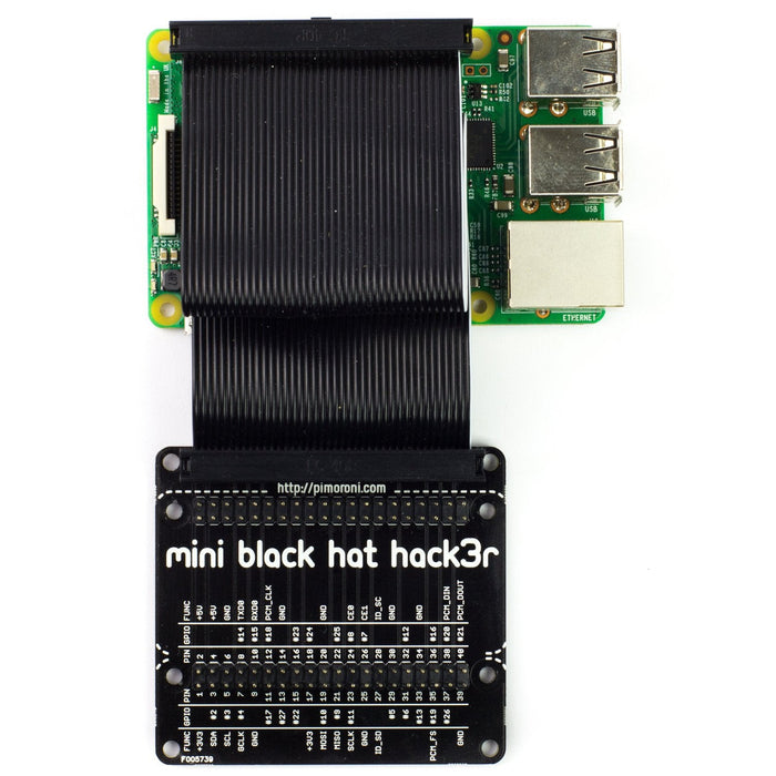 Mini Black HAT Hack3r - Solder Yourself Kit