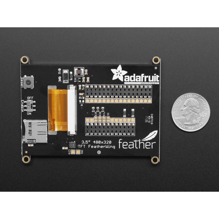 Adafruit TFT FeatherWing - 3.5 480x320 Touchscreen for Feathers