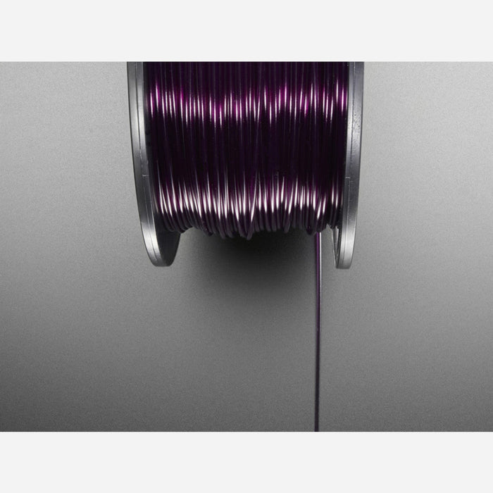 PLA Filament for 3D Printers - 1.75mm Diameter [Purple Translucent - 1KG]