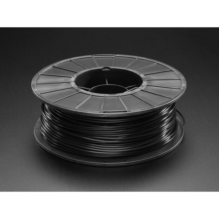 PLA Filament for 3D Printers - 2.85mm Diameter - Black - 1.0Kg - MeltInk