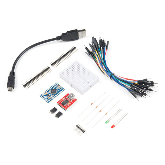 SparkFun Arduino Pro Mini Starter Kit - 3.3V/8MHz