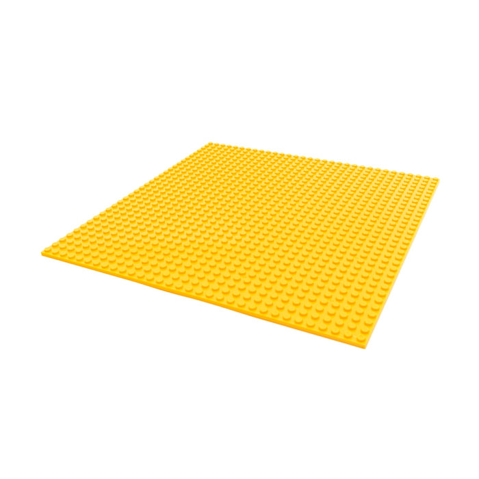 Makerspace building block plate (Yellow)