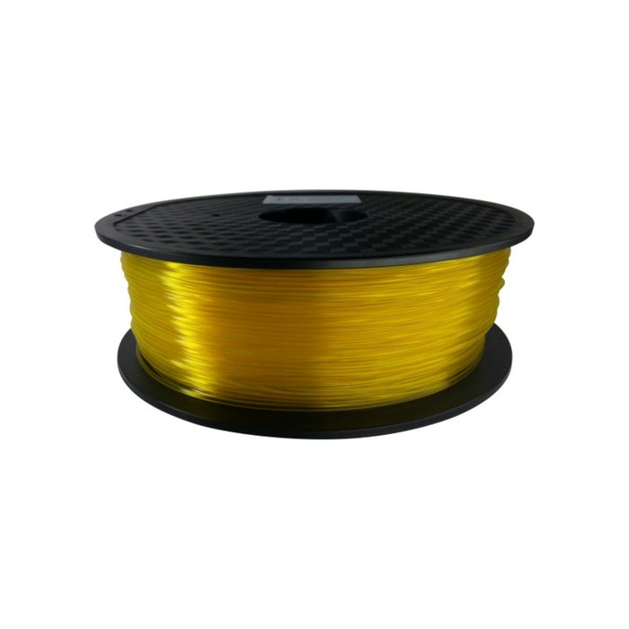 PLA Filament 1.75mm, 1Kg Roll - Transparent Yellow