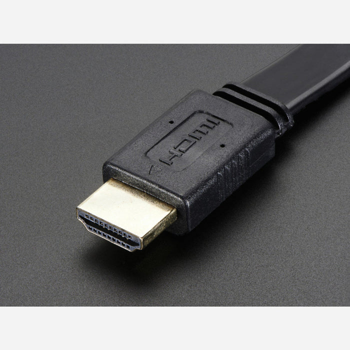 HDMI Flat Cable - 1 foot / 30cm long