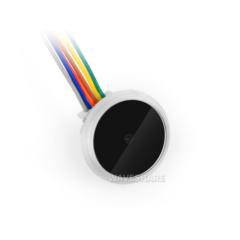 Round 2D Codes Scanner Module, Barcode/QR code Reader, With LED Indica ...