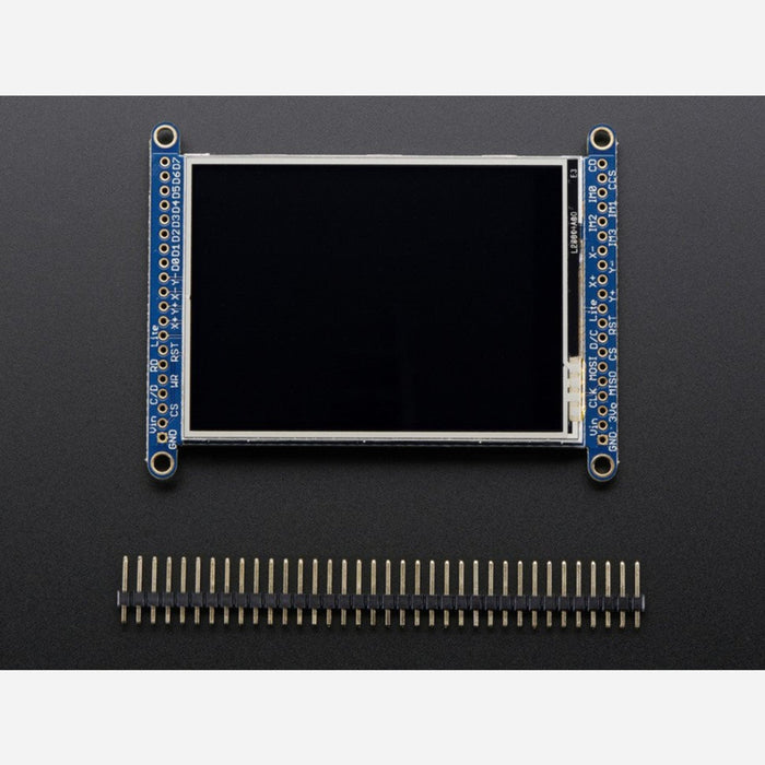 2.8 TFT LCD with Touchscreen Breakout Board w/MicroSD Socket [ILI9341]