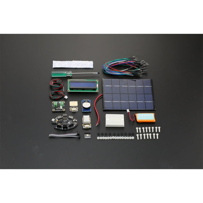 Weather Station Kit with Solar Panel