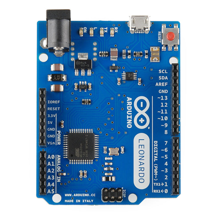 Arduino Leonardo with Headers