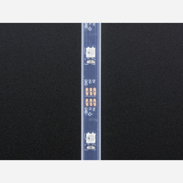 Adafruit Mini Skinny NeoPixel Digital RGB LED Strip - 30 LED/m [BLACK]