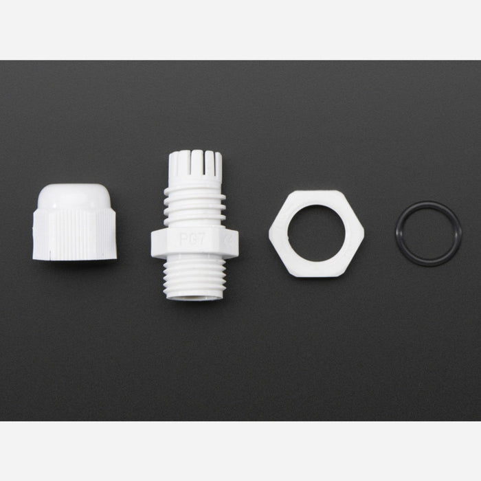 Cable Gland PG-7 size 0.118 to 0.169 Cable Diameter [PG-7]