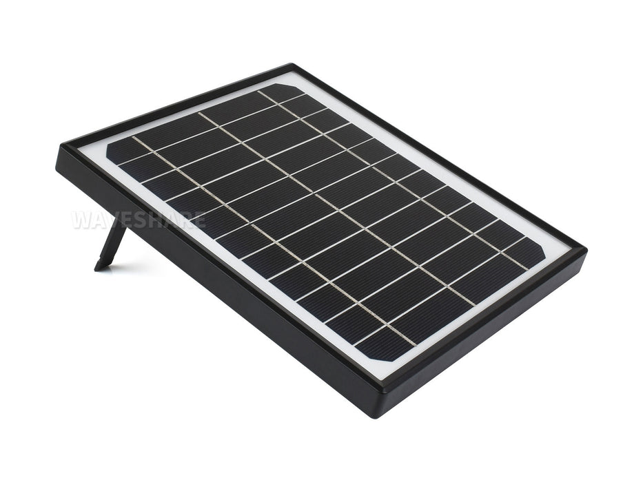 6W Monocrystalline Solar Panel with Toughened Glass - 5.5V