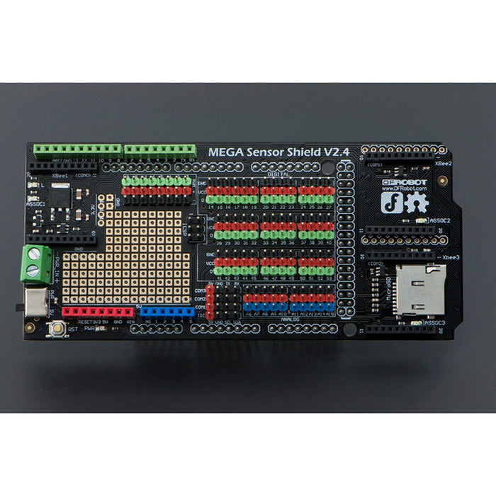 Gravity: IO Sensor Shield For Arduino Mega Due