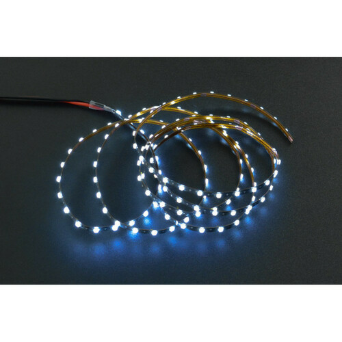 3V Flexible LED Strip (138 LEDs) - White