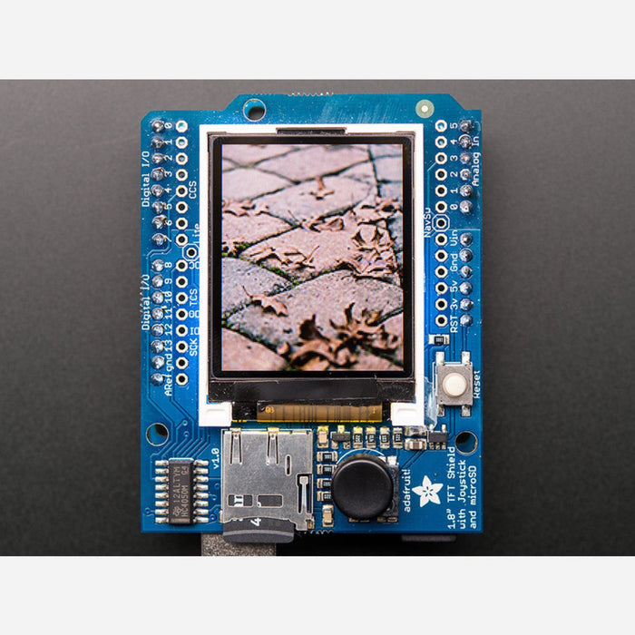Adafruit 1.8 Color TFT Shield w/microSD and Joystick
