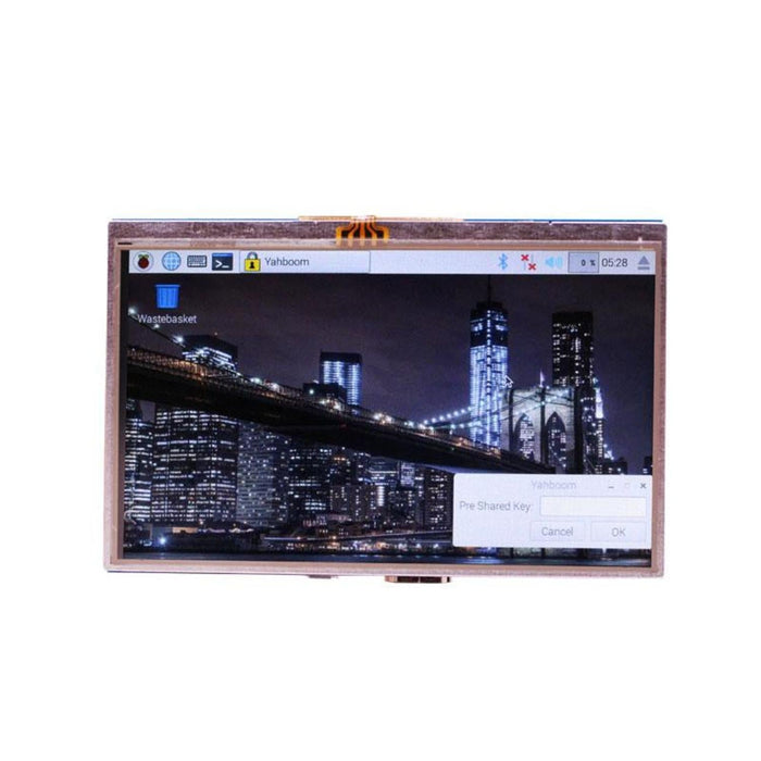 Raspberry Pi 5 inch resistive touch screen display for 4B/3B+