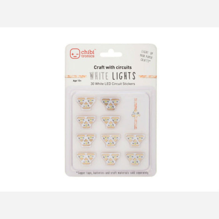 White LEDs MegaPack (30 stickers)