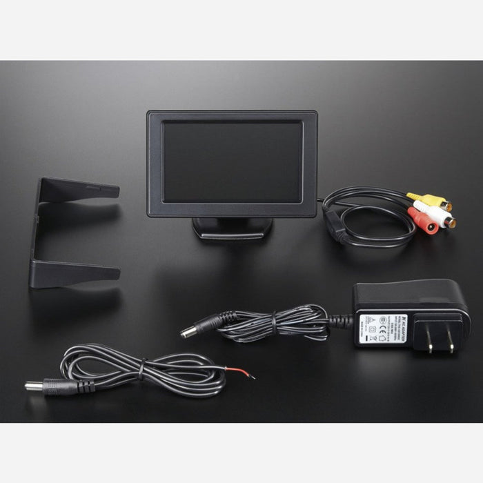 NTSC/PAL (Television) TFT Display - 4.3 Diagonal