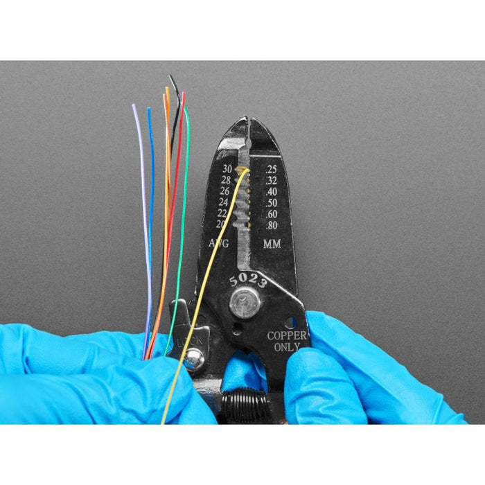 Rainbow Wire Wrap Thin 30 AWG Prototyping  Repair Wire - 280 meters total - 35m each of 8