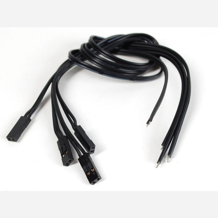Pig-Tail Cables - 0.1 2-pin - 4 Pack