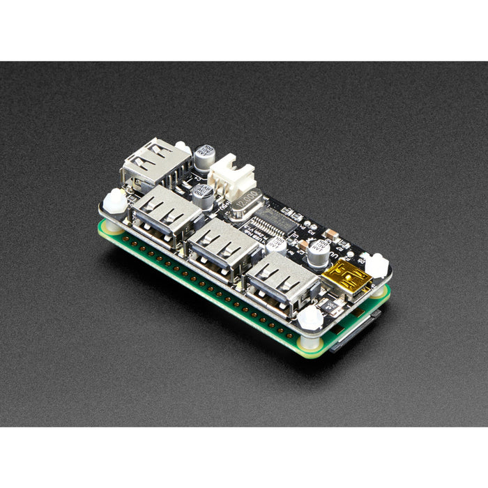 Zero4U - 4 Port USB Hub for Raspberry Pi Zero v1.3