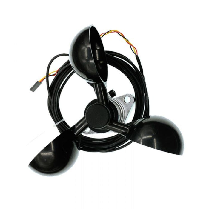 Octopus Wind Speed Sensor Anemometer Three Aluminium Cups