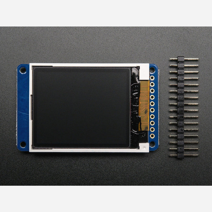 1.8 Color TFT LCD display with MicroSD Card Breakout [ST7735R]