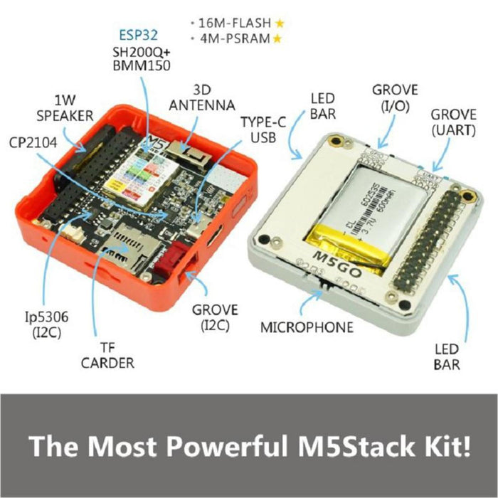 M5Stack FIRE IoT Development Kit (PSRAM 2.0)