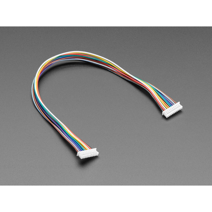 1.25mm Pitch 10-pin Cable 20cm long 1:N Cable - Molex PicoBlade Compatible