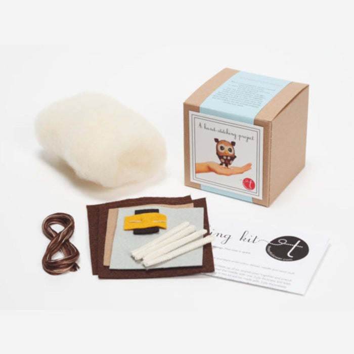 Sew-Your-Own Owl Kit - Cynthia Treen Studio