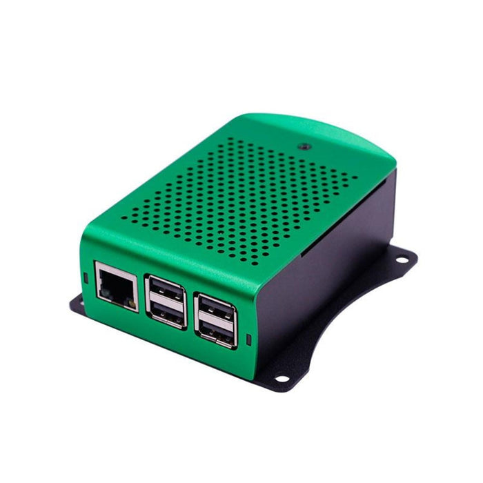 Raspberry Pi 3B+ Green aluminum case