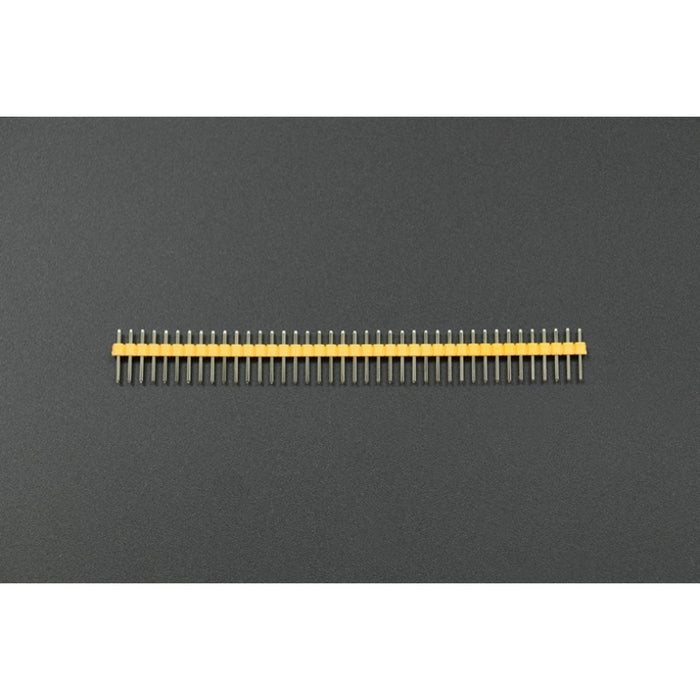 Arduino Male Pin Headers | 0.1 (2.54 mm) Straight Yellow
