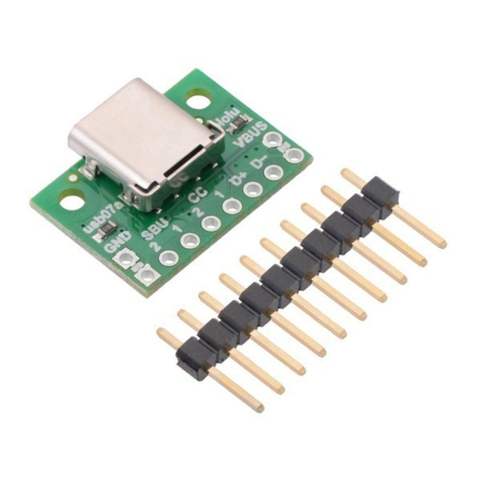 USB 2.0 Type-C Connector Breakout Board