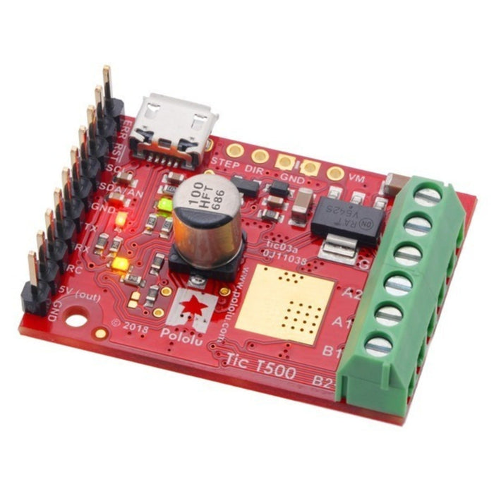 Tic T500 USB Multi-Interface Stepper Motor Controller