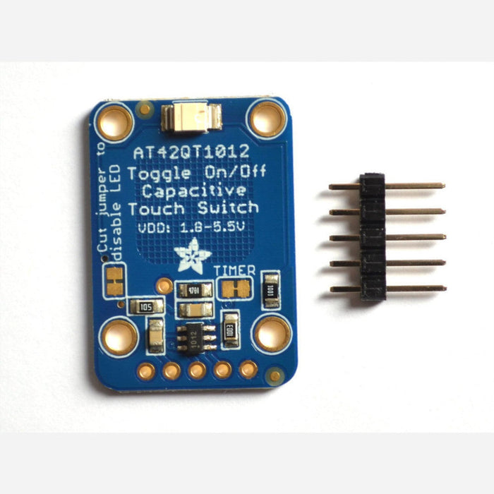 Standalone Toggle Capacitive Touch Sensor Breakout [AT42QT1012]