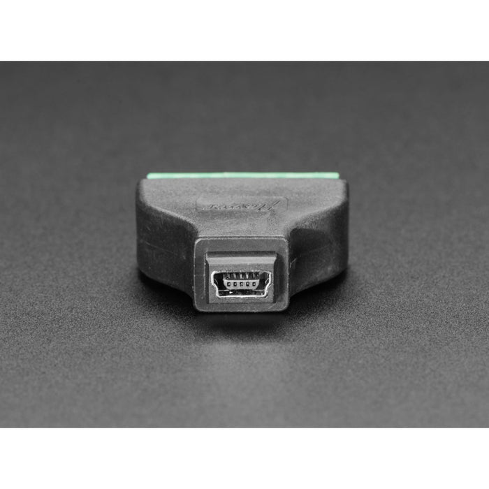 USB Mini B Female Socket to 5-pin Terminal Block