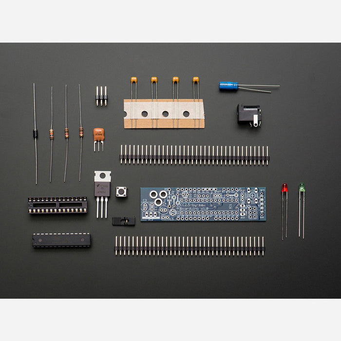 DC Boarduino (Arduino compatible) Kit (w/ATmega328) [v1.0]