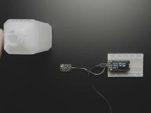 Adafruit ENS160 MOX Gas Sensor - Sciosense CCS811 Upgrade