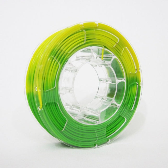 PLA Filament 1.75mm, 1Kg Roll - Temperature Change Green to Yellow