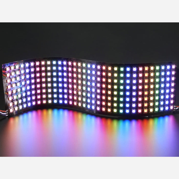 Flexible 8x32 NeoPixel RGB LED Matrix