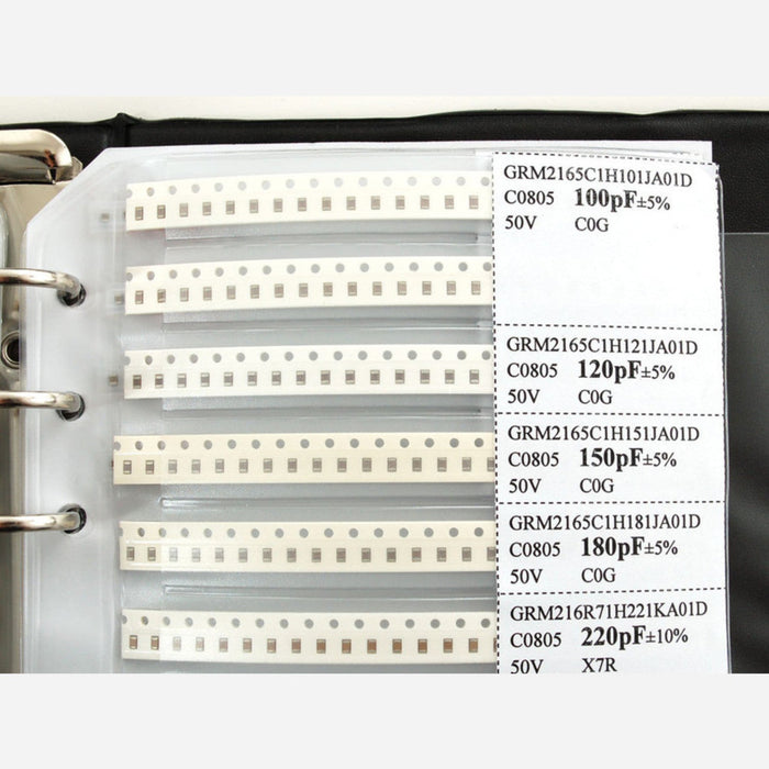 SMT/SMD 0805 Resistor and Capacitor Book - 3725 pieces
