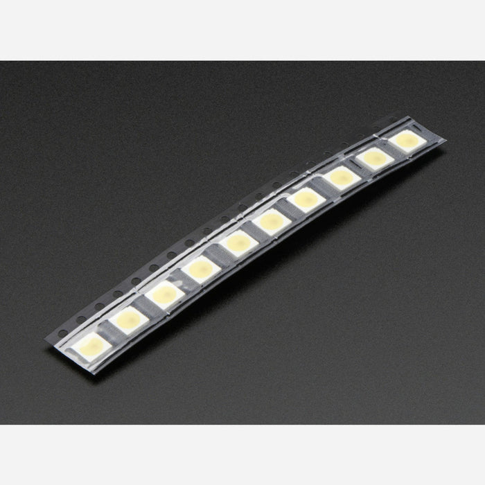 APA102 5050 Cool White LED w/ Integrated Driver Chip - 10 Pack [~6000K]