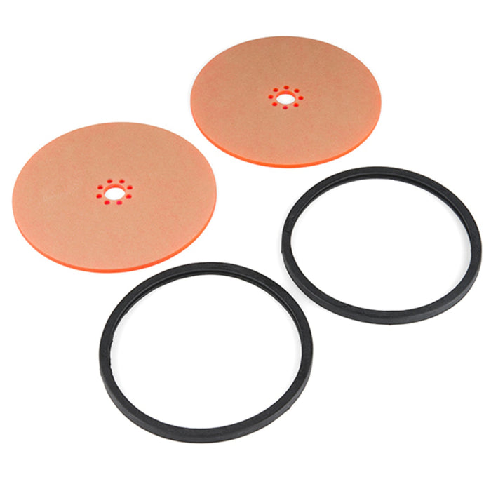 Precision Disc Wheel - 5 (Clear Pink, 2 Pack)