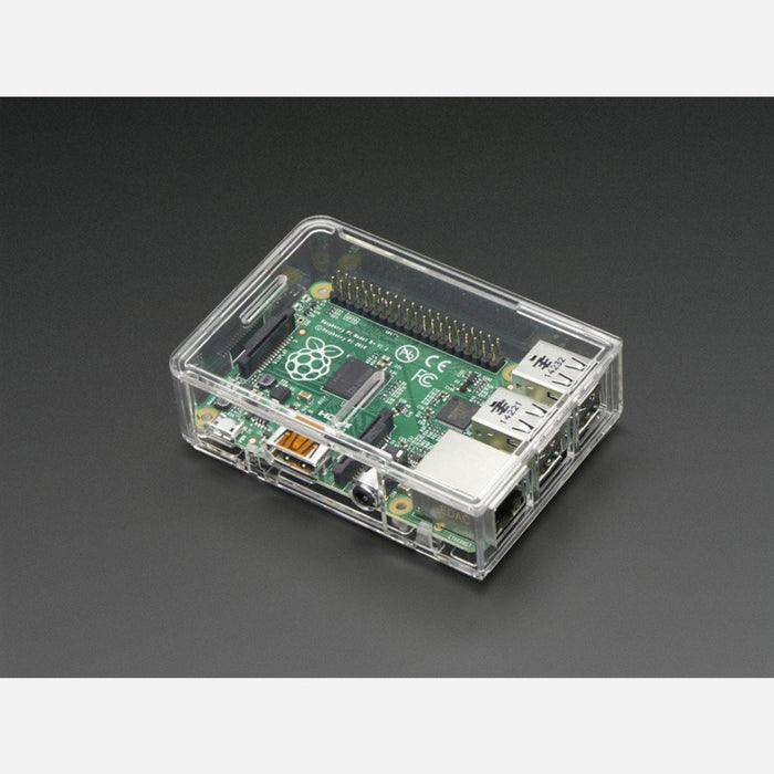 Pi Model B+ / Pi 2 / Pi 3 Case Base - Clear