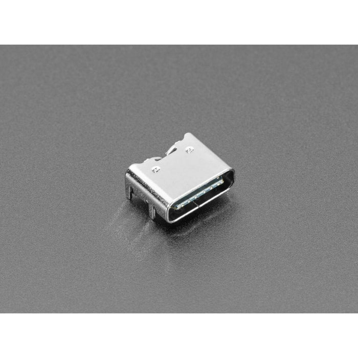 USB C SMT / THM Jack Connector - Power Only - Pack of 10