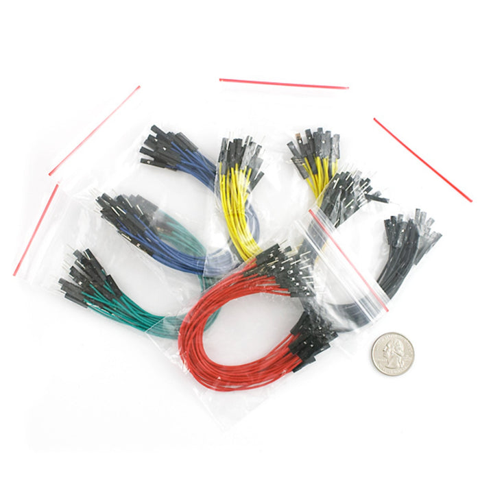Jumper Wires Premium 6 M/F Pack of 100