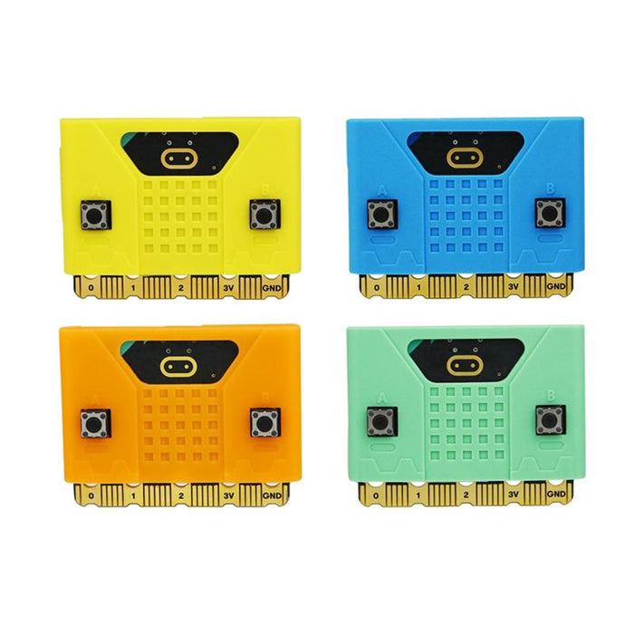 Micro:bit silicone case compatible with V1.5/ V2 board - Yellow