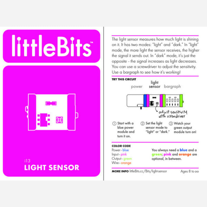 LittleBits Light Sensor