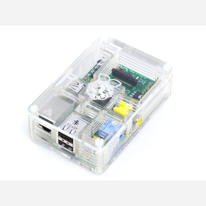 Crystal Pibow - Enclosure for Raspberry Pi Model B Computers